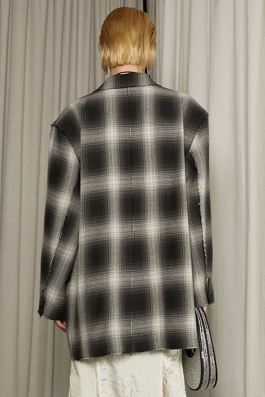 Raw Edge Oversized Jacket - SALE