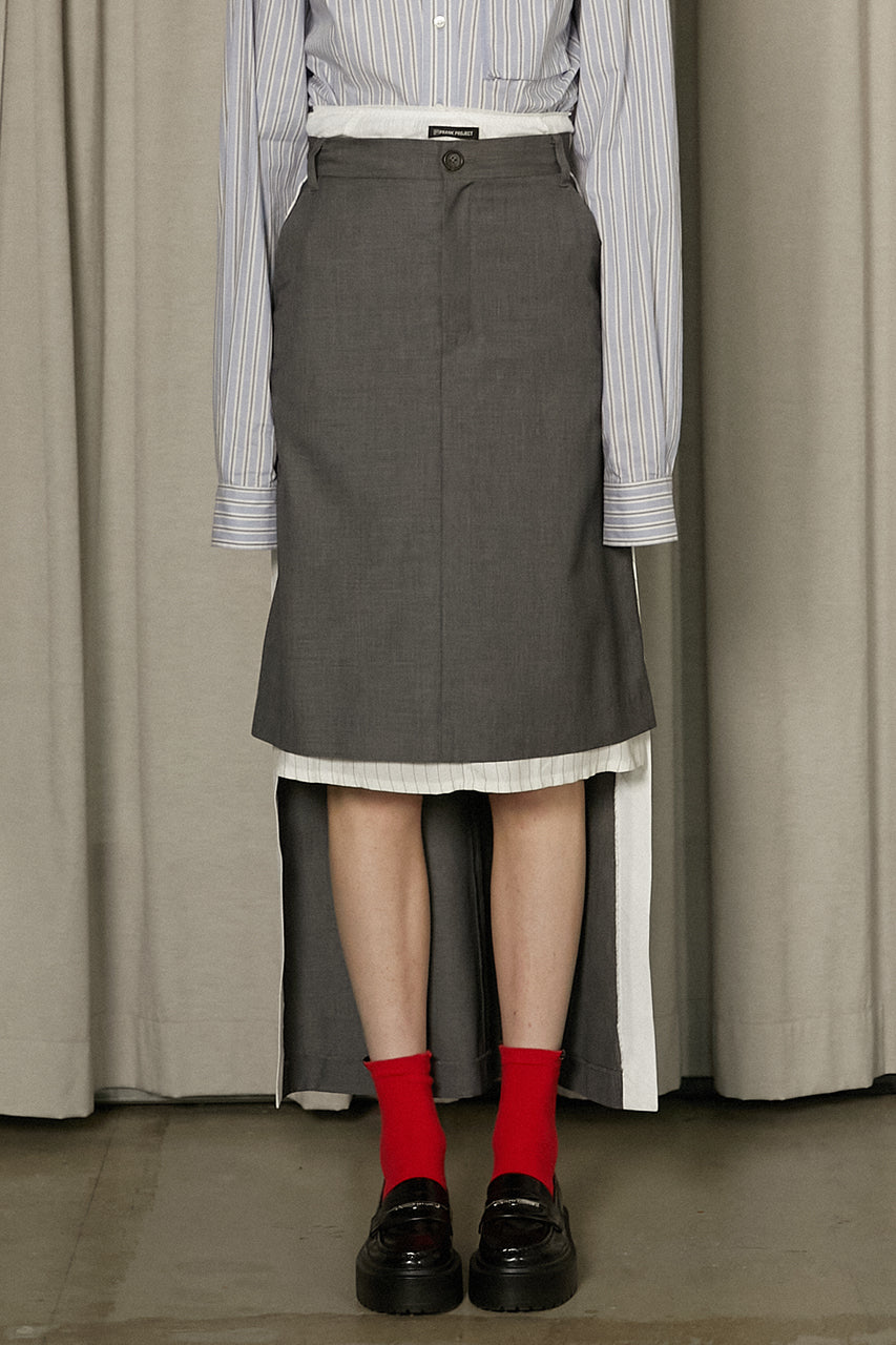 Midi Train Skirt - SALE