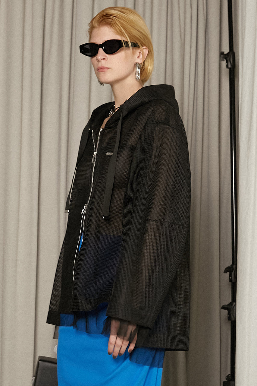Tulle Layered Hoodie - SALE