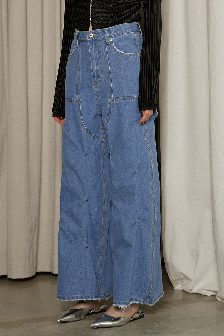 Studs Denim Pants