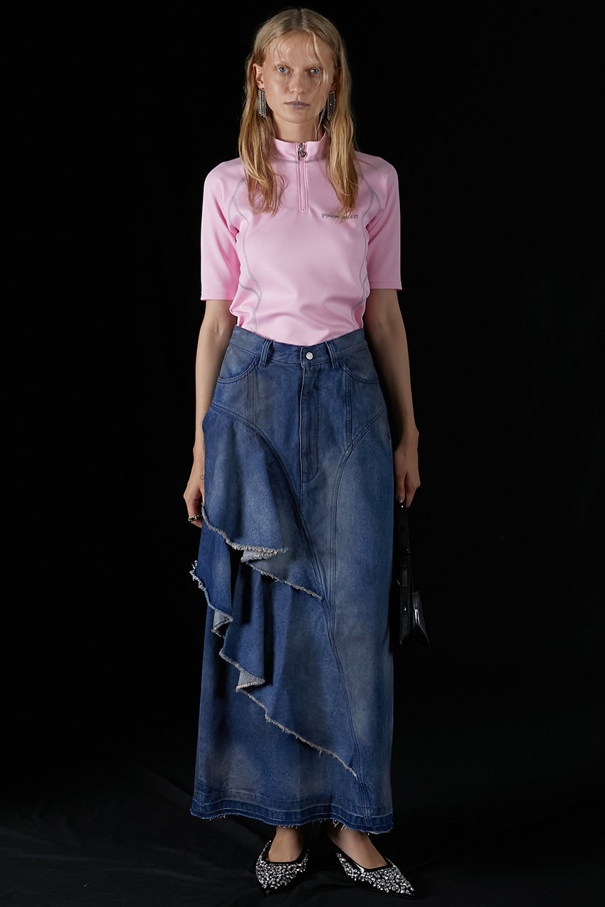 Asymmetry Big Ruffled Skirt - SALE