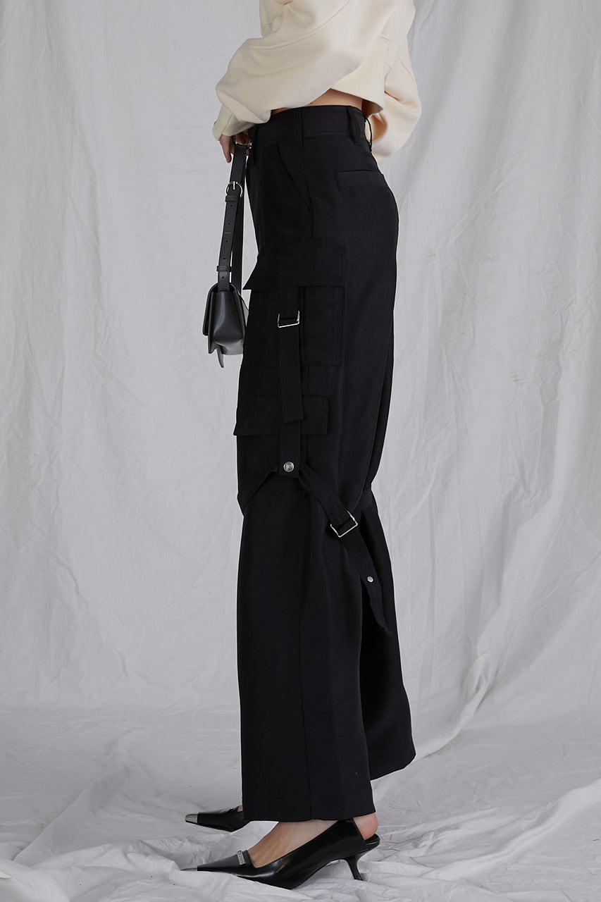 Crushed Satin Bondage Pants - SALE