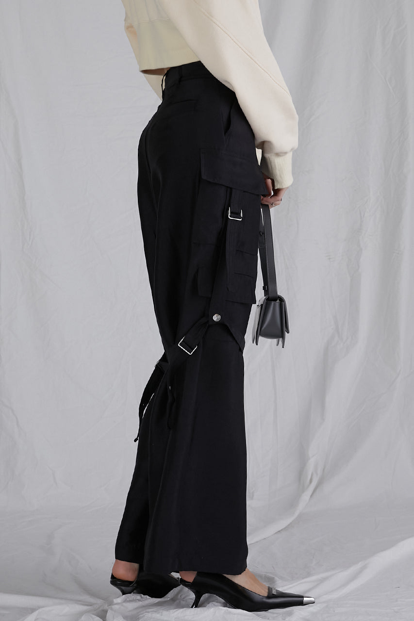 Crushed Satin Bondage Pants - SALE