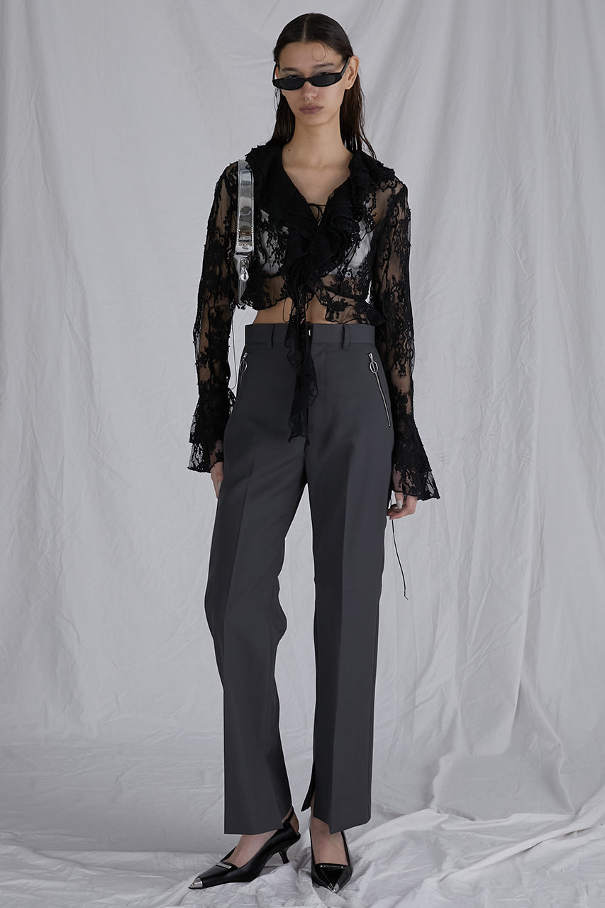 Zip Flared Pants - SALE