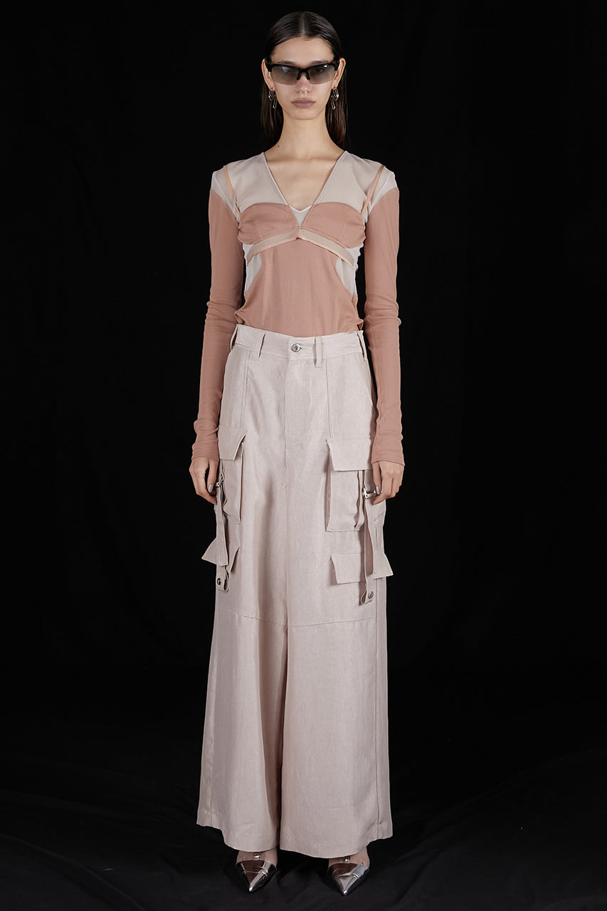 Crushed Satin Bondage Pants - SALE