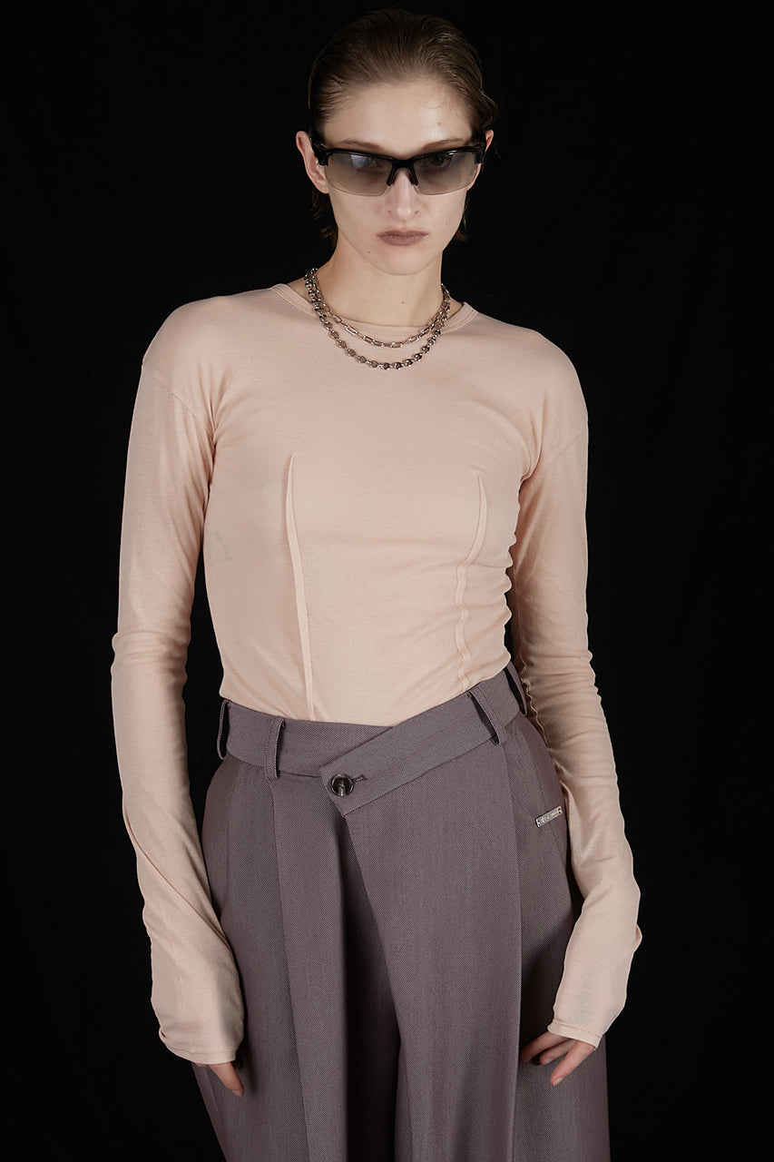 투명한 프레이즈 레이어 상단