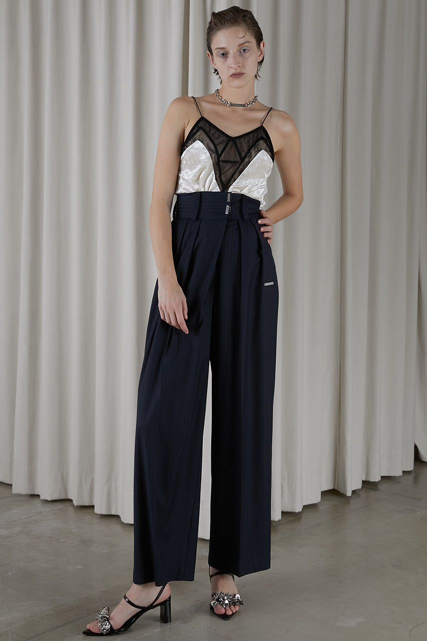 Crushed Velour Lace Camisole - SALE