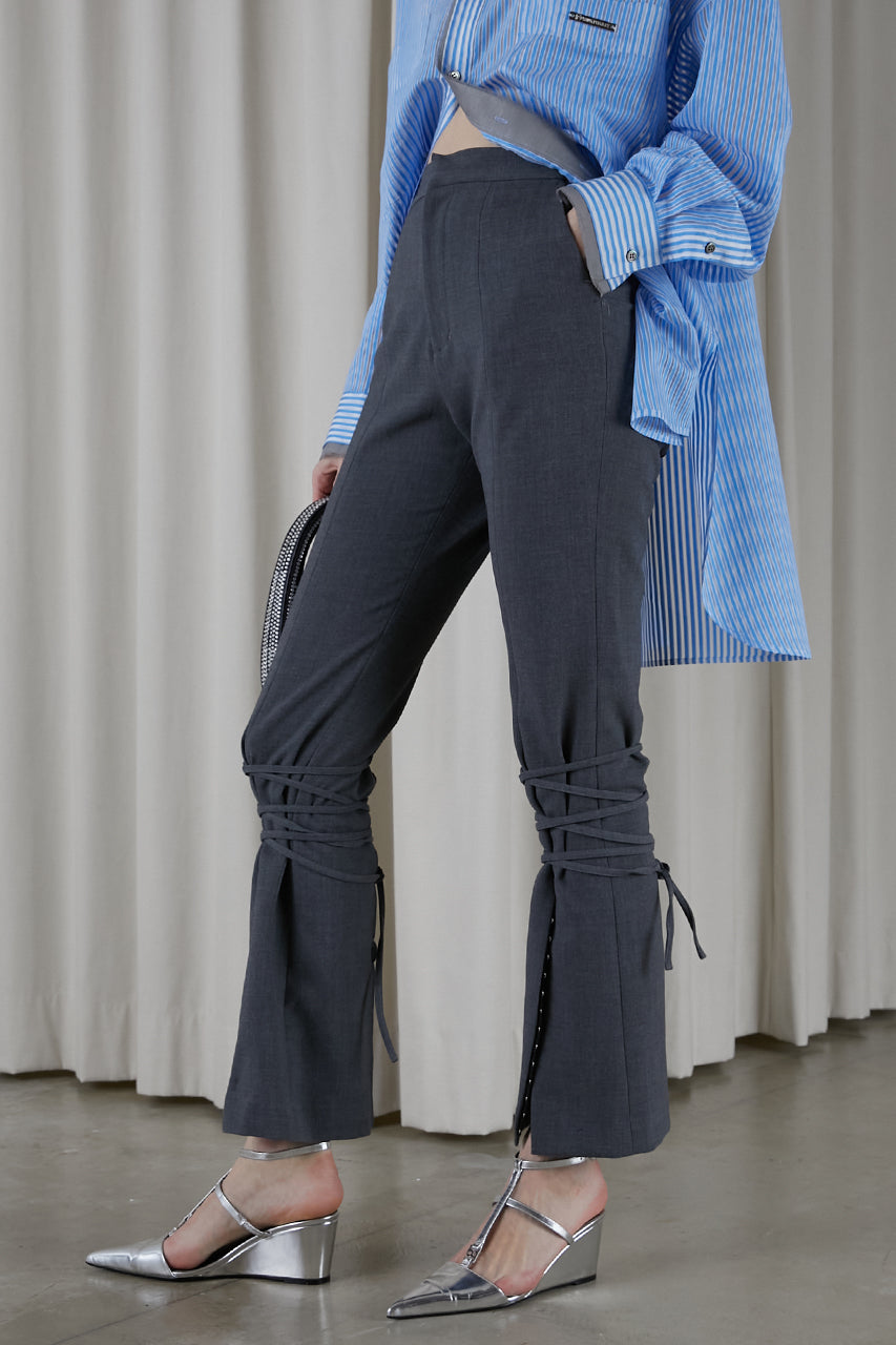 Tie Up Flare Pants - SALE