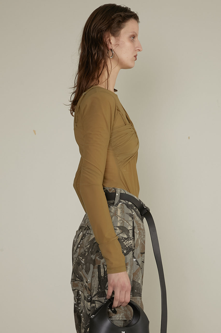 Asymmetrical Twist Bodysuit - SALE