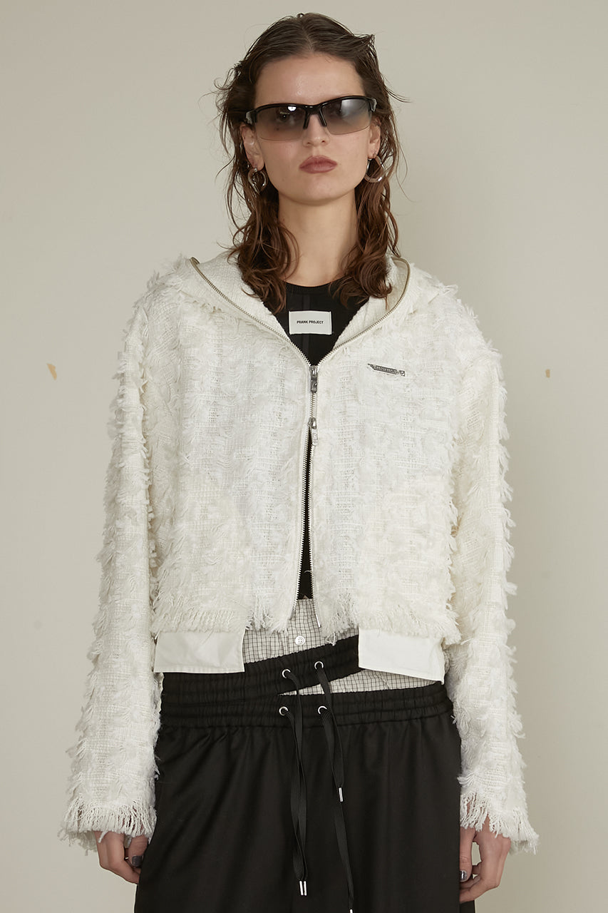 Tweed Hoodie - SALE