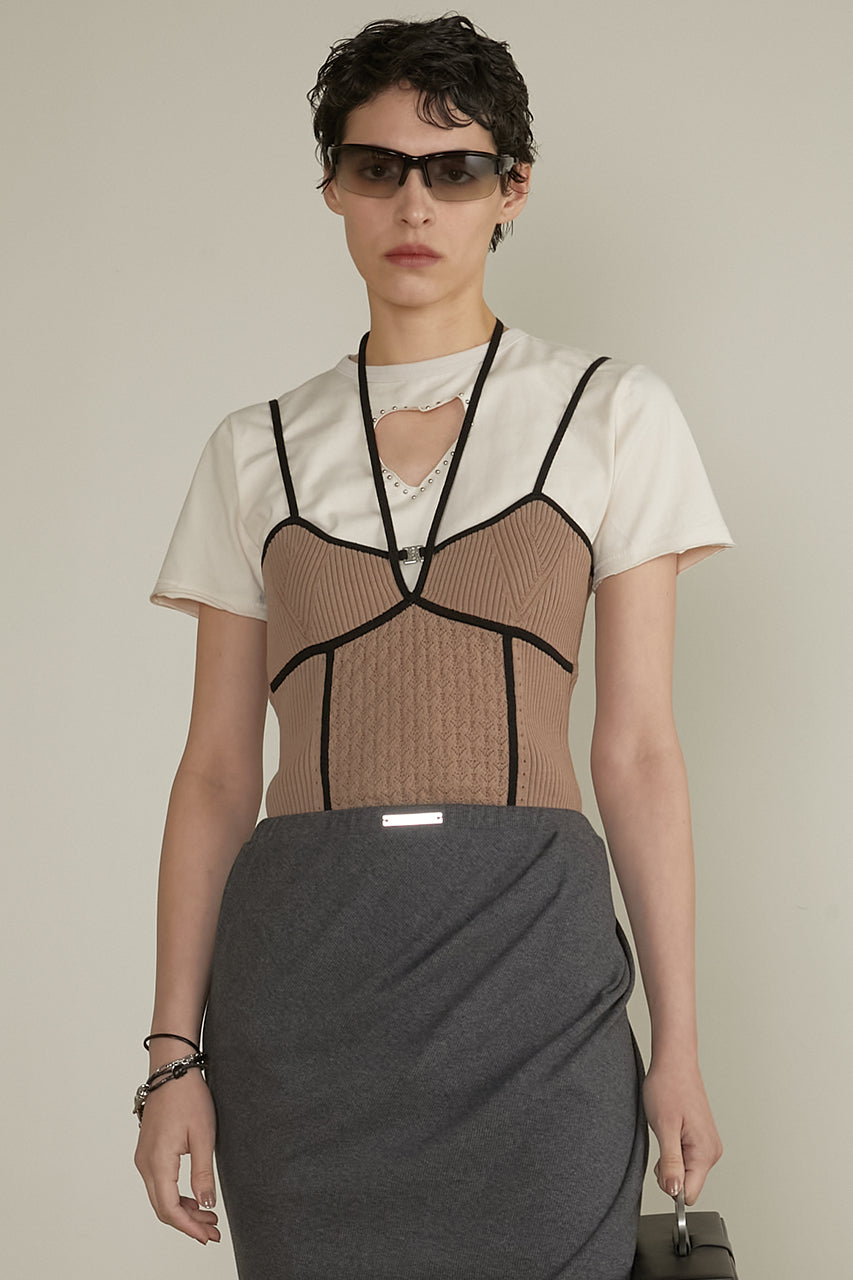 Eyelet Knit Bodysuit - SALE