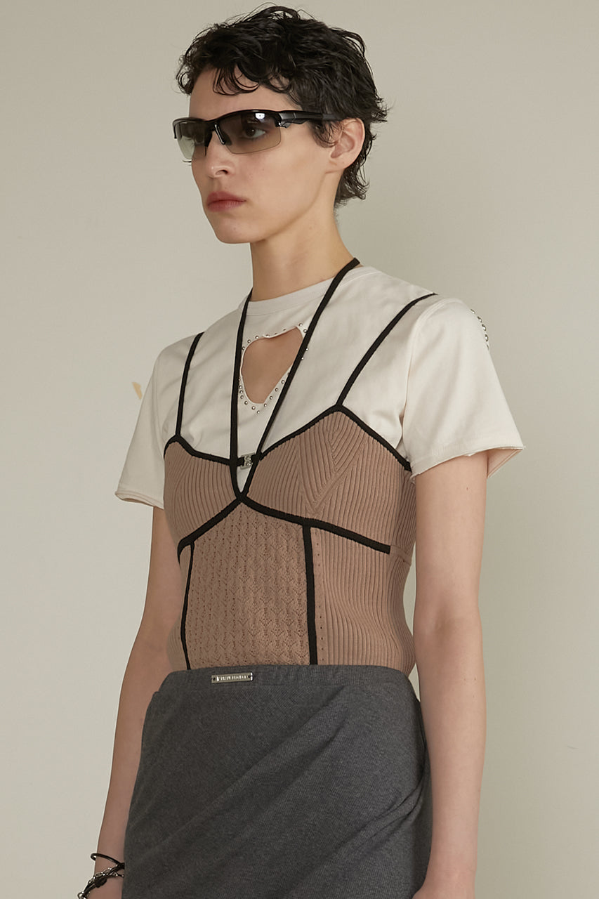 Eyelet Knit Bodysuit - SALE