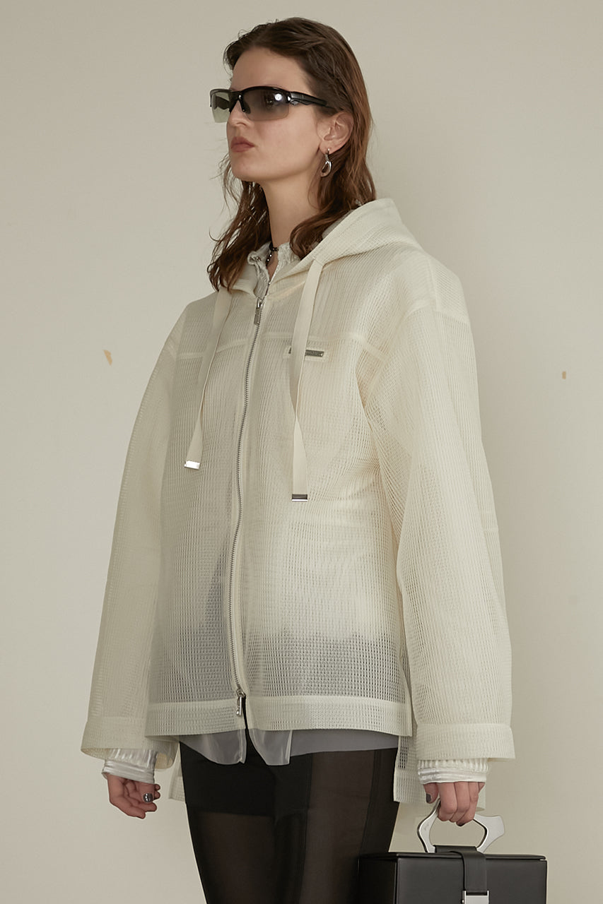 Tulle Layered Hoodie - SALE