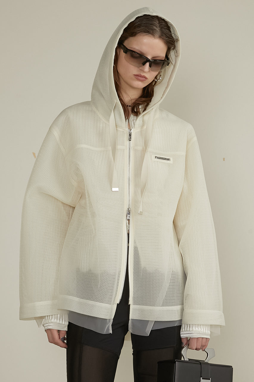 Tulle Layered Hoodie - SALE