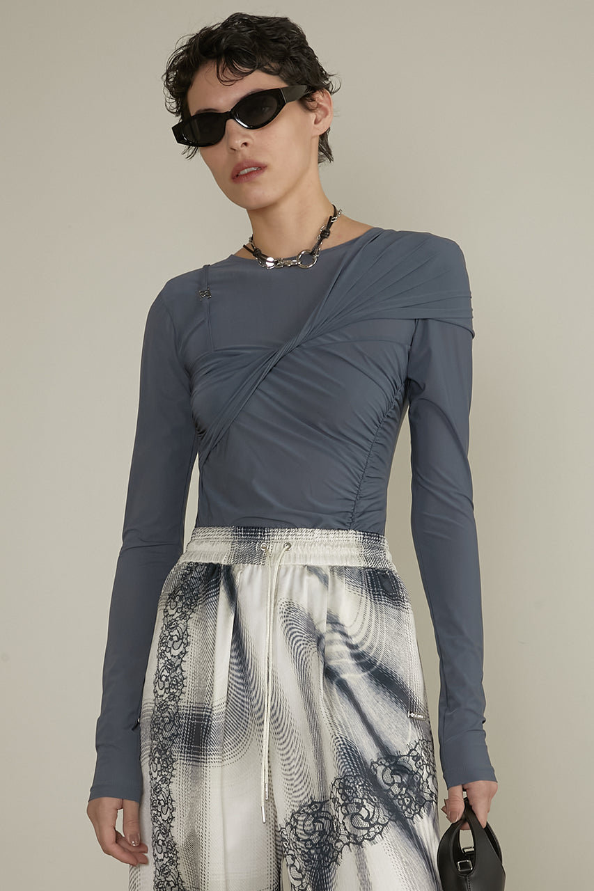 Asymmetrical Twist Bodysuit - SALE