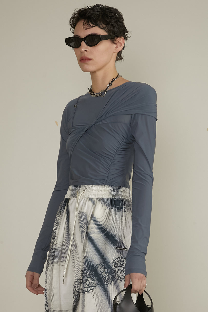Asymmetrical Twist Bodysuit - SALE