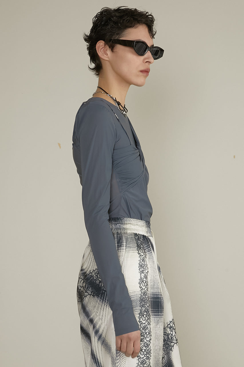 Asymmetrical Twist Bodysuit - SALE