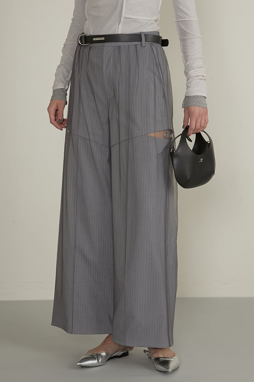 Tulle Layered Slacks - SALE