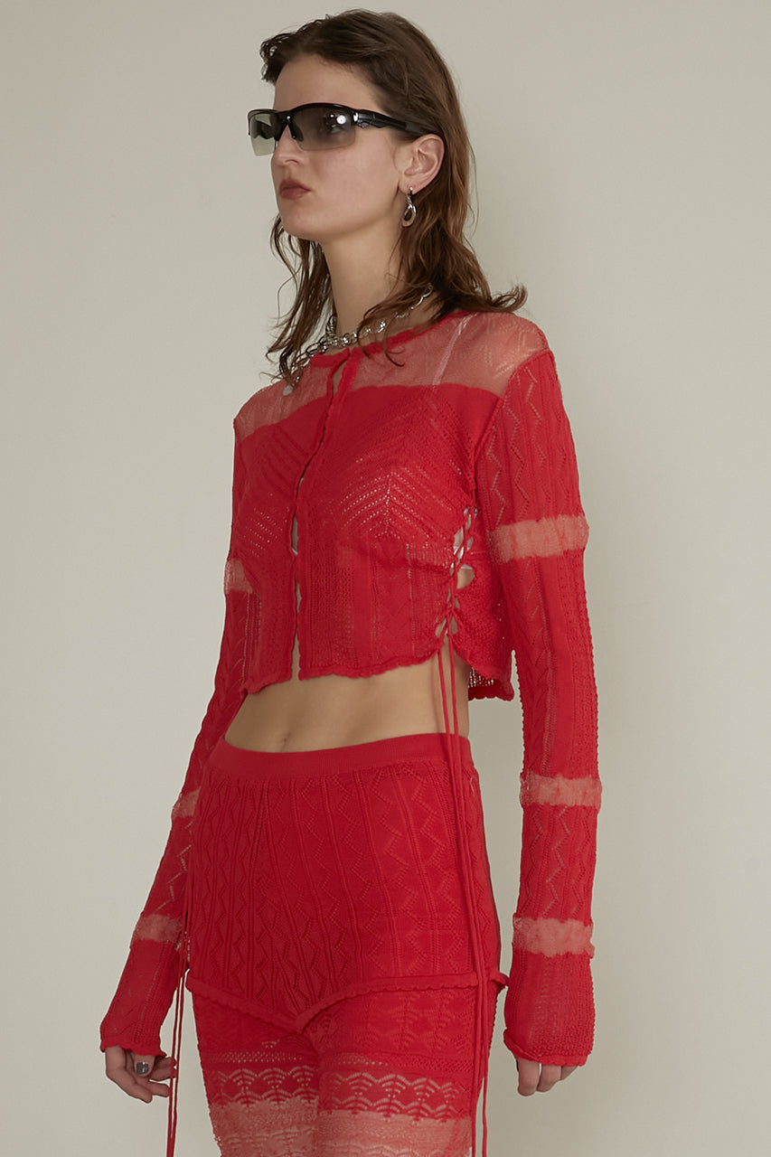 Lace Knit Cardigan