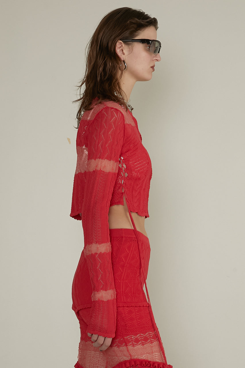 Lace Knit Cardigan