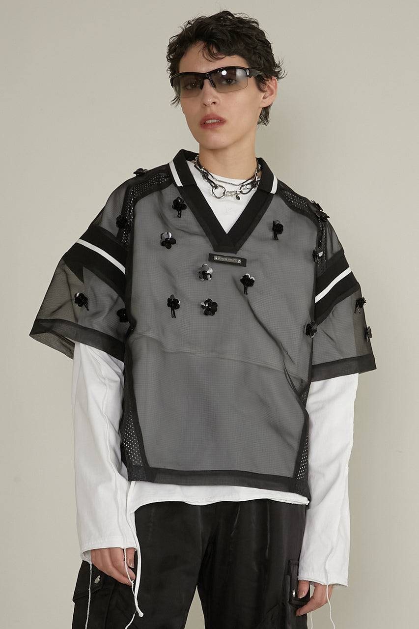 Bejeweled Uniform Top - SALE