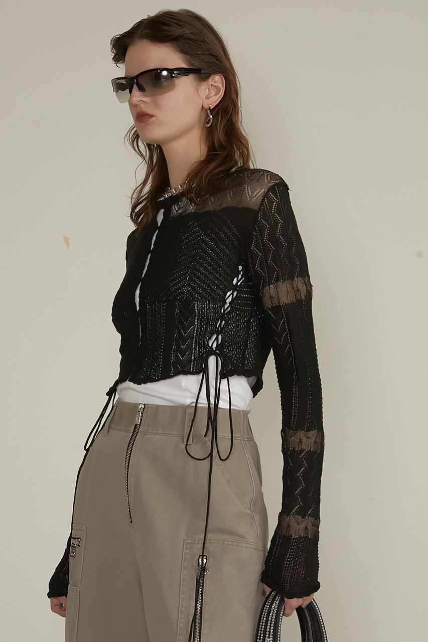 Lace Knit Cardigan