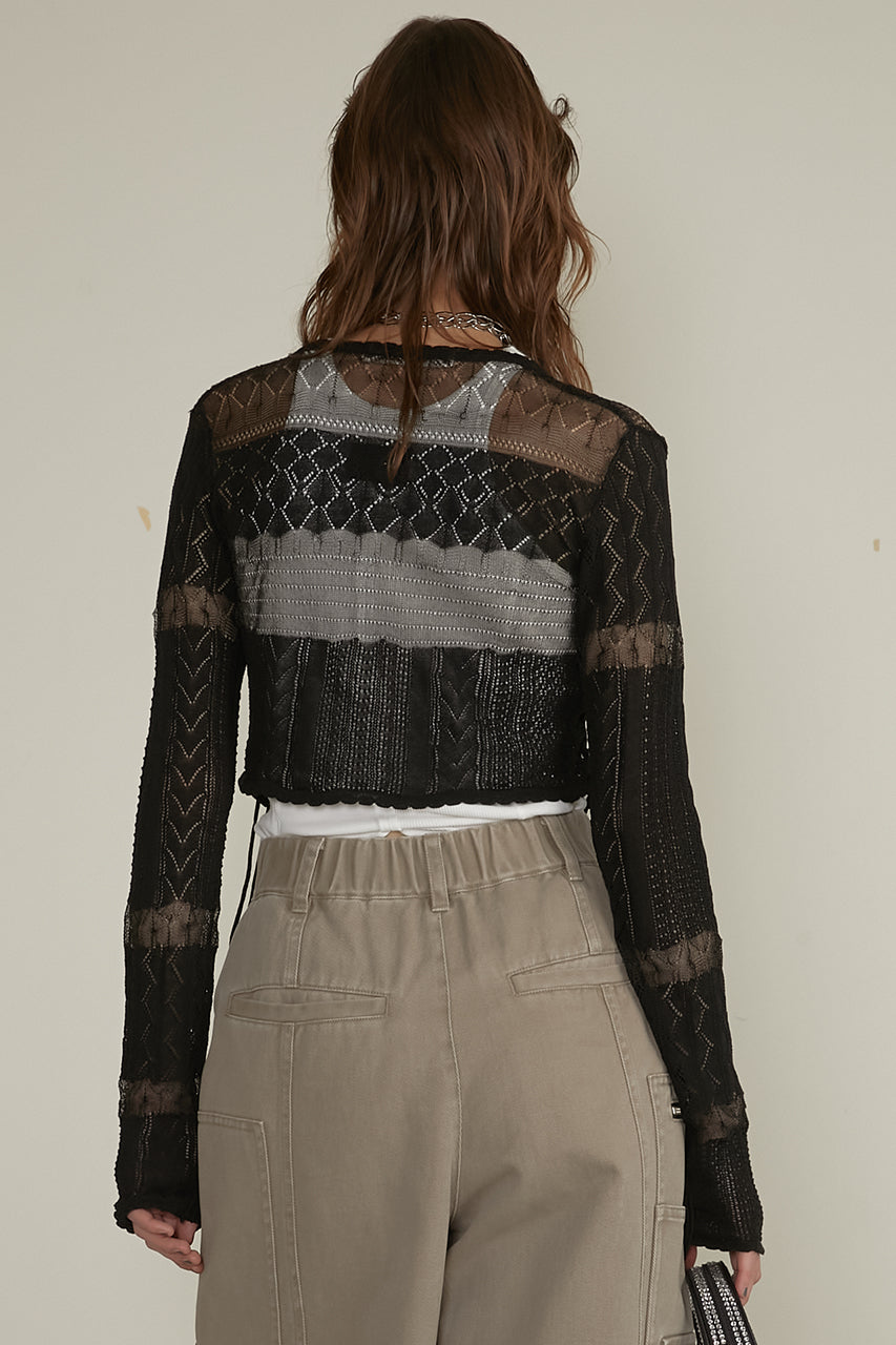 Lace Knit Cardigan