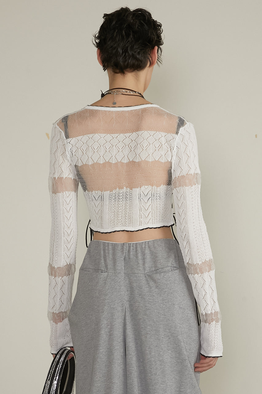 Lace Knit Cardigan