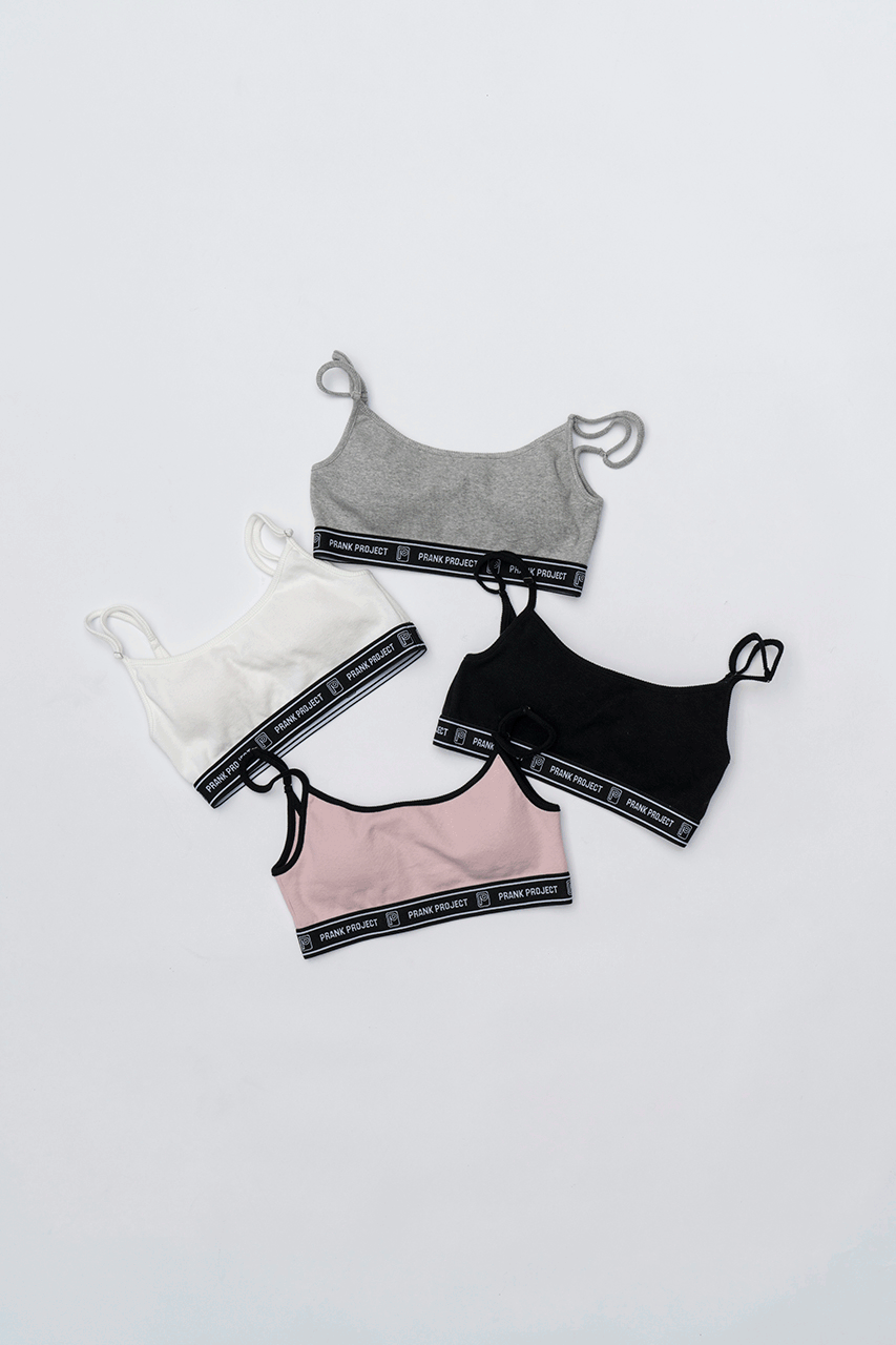Logo Band Bra Top
