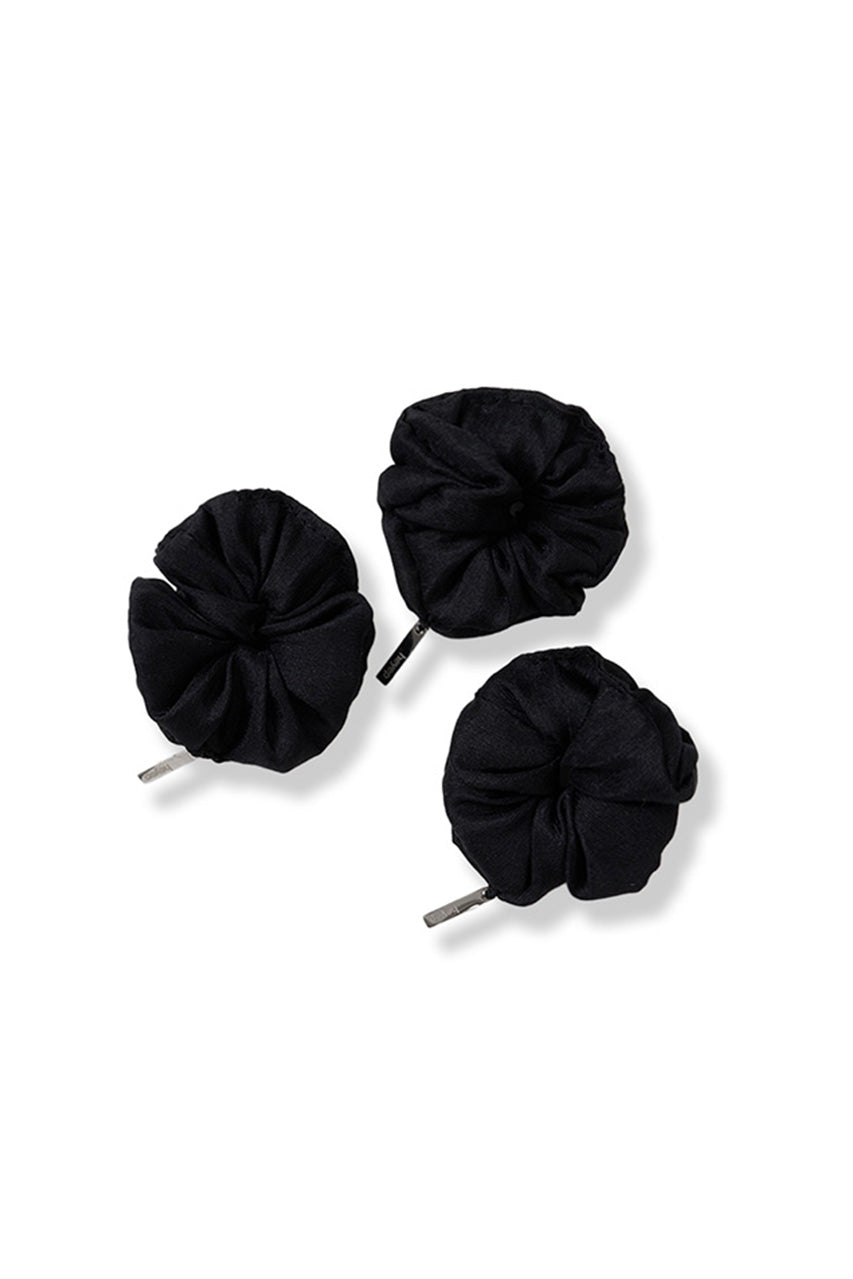 Puffy Silk Scrunchie-3 Piece Set