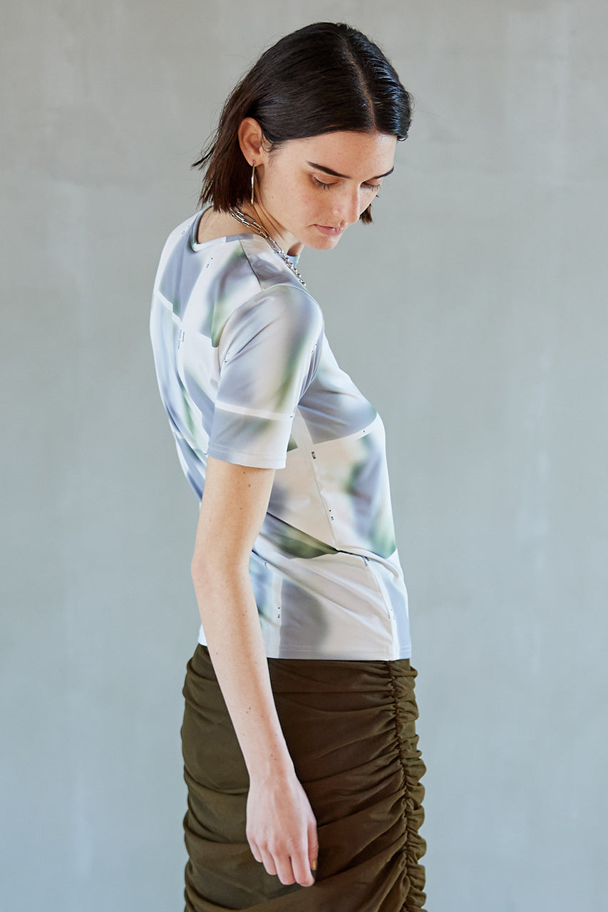 【SALE】BLUR Printed Tops