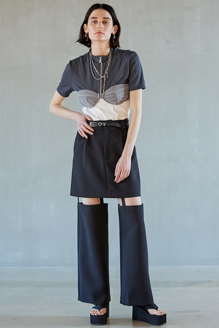 Triple Cloths Skirt Pants - SALE