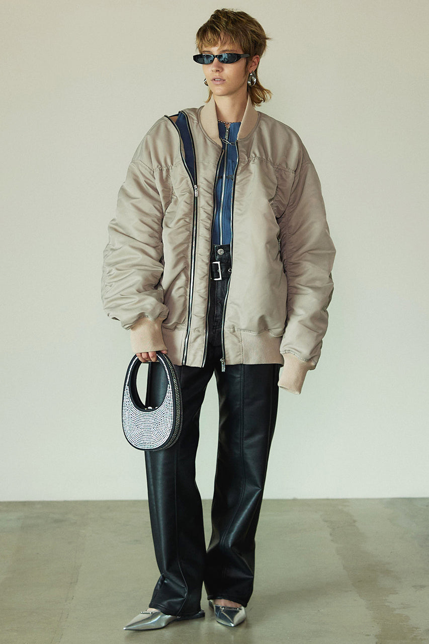 【23AUTUMN PRE ORDER】Long Zipper MA-1