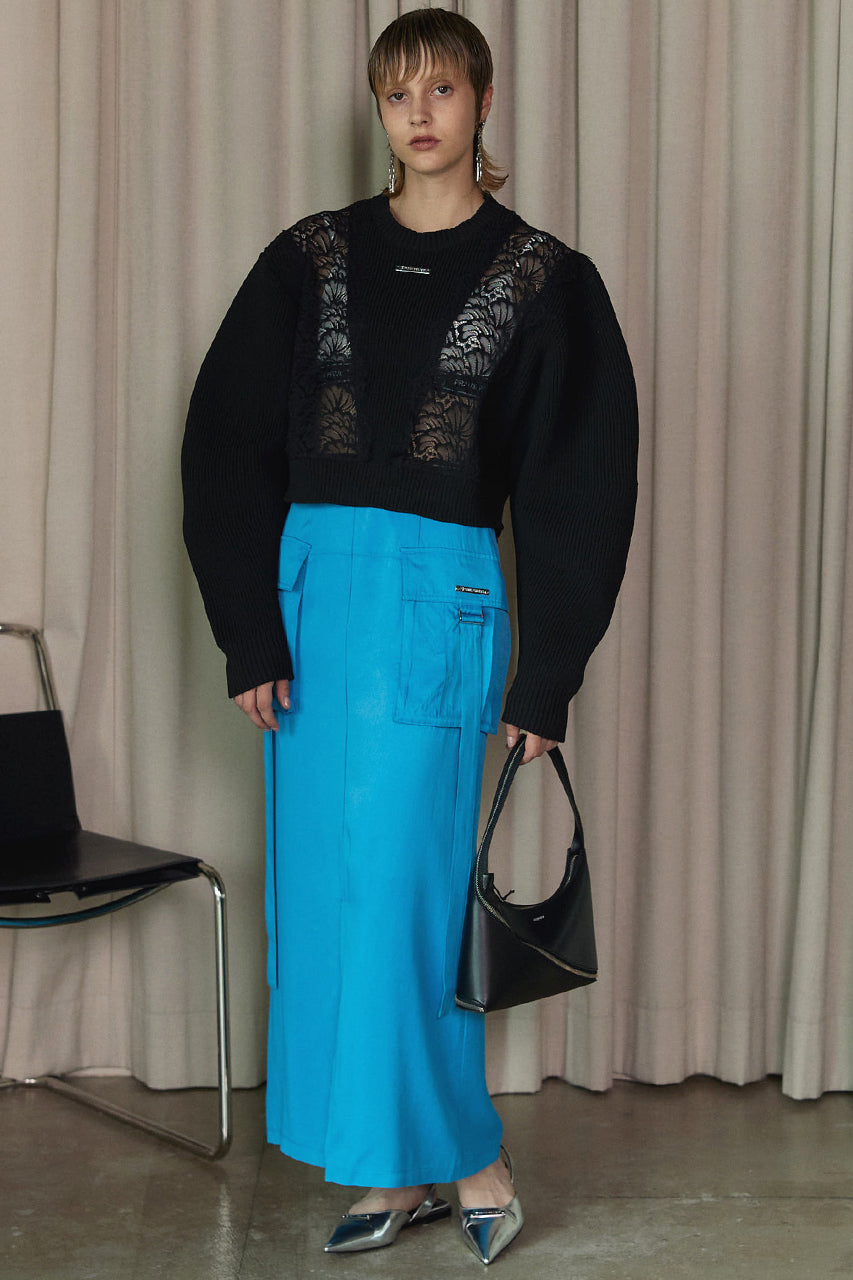 Lace Line Knit