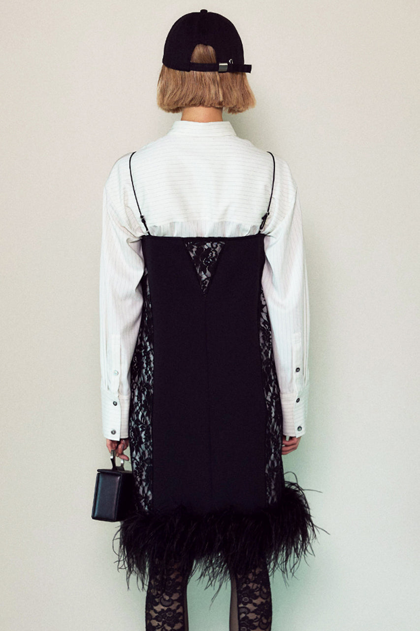 【23AUTUMN先行予約商品】Feather Onepiece
