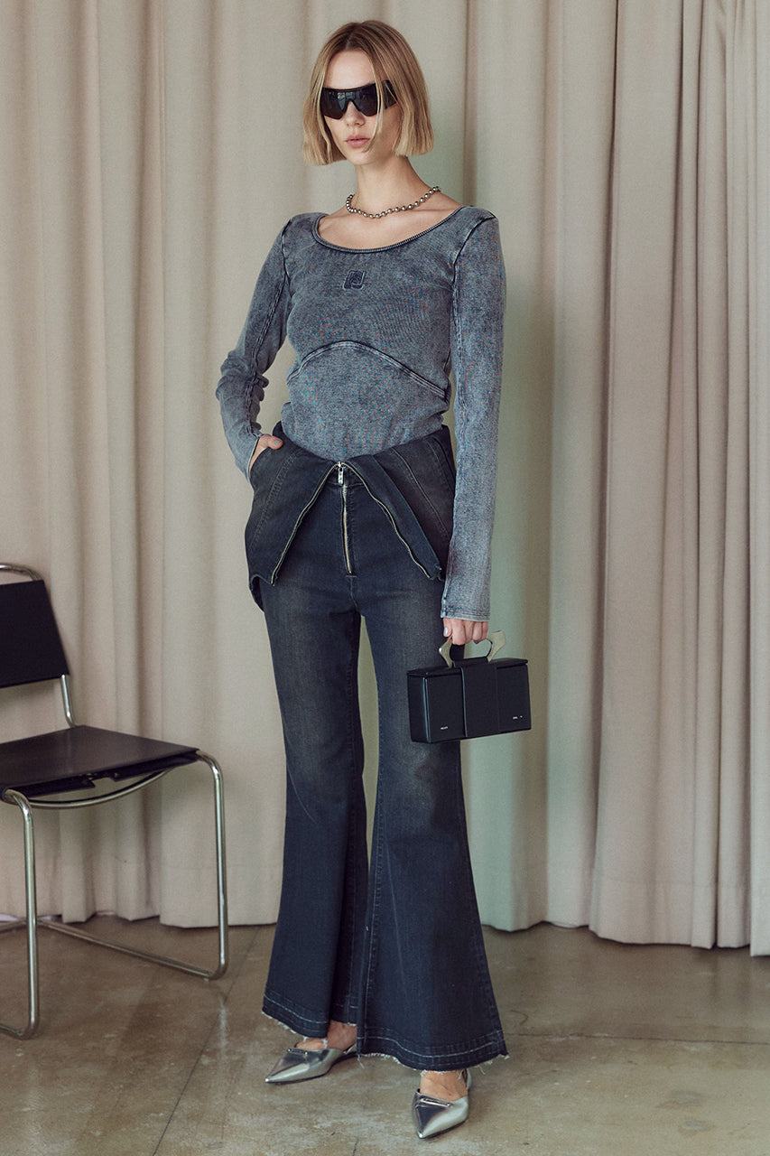2WAY Denim Salopette