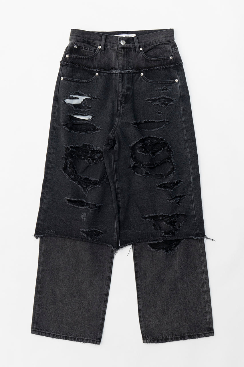 Bicolor Double Crush Denim