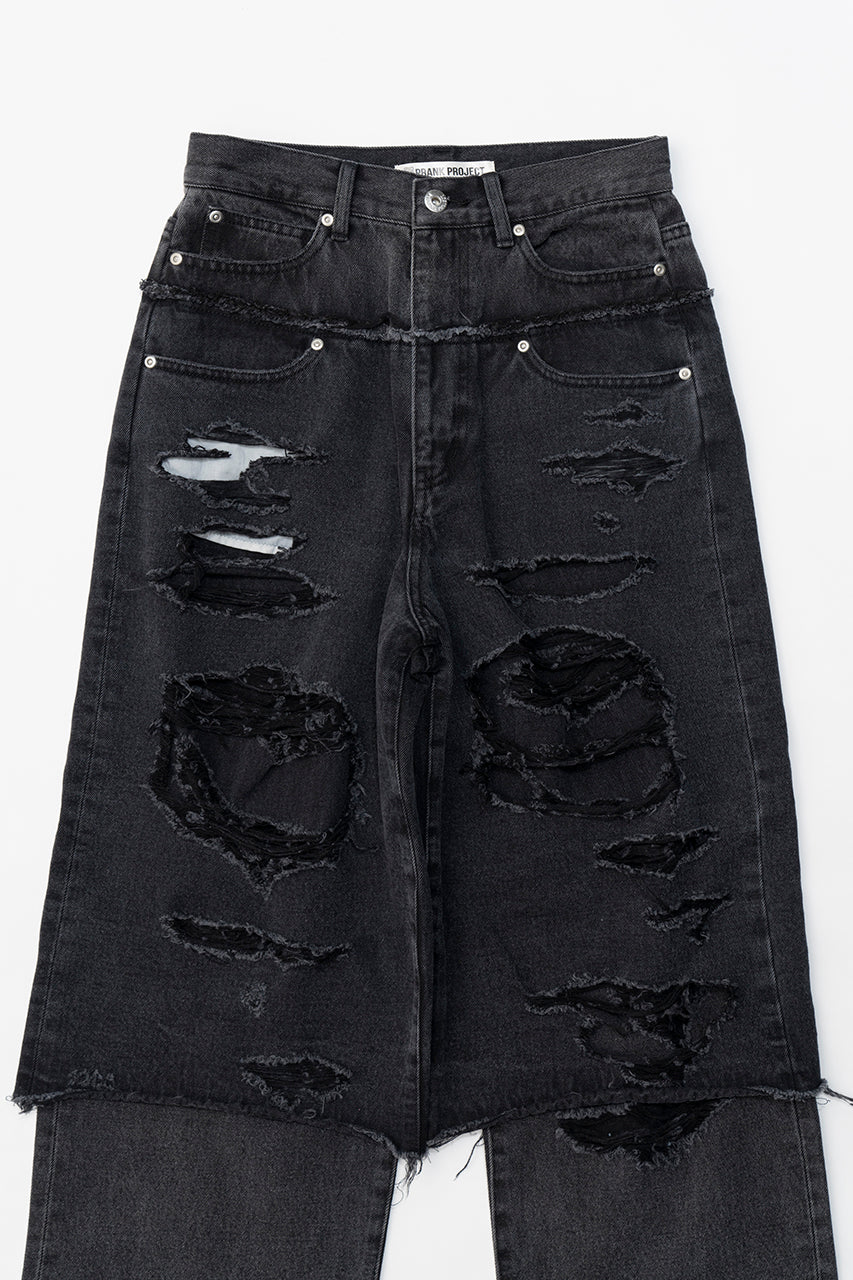 Bicolor Double Crush Denim