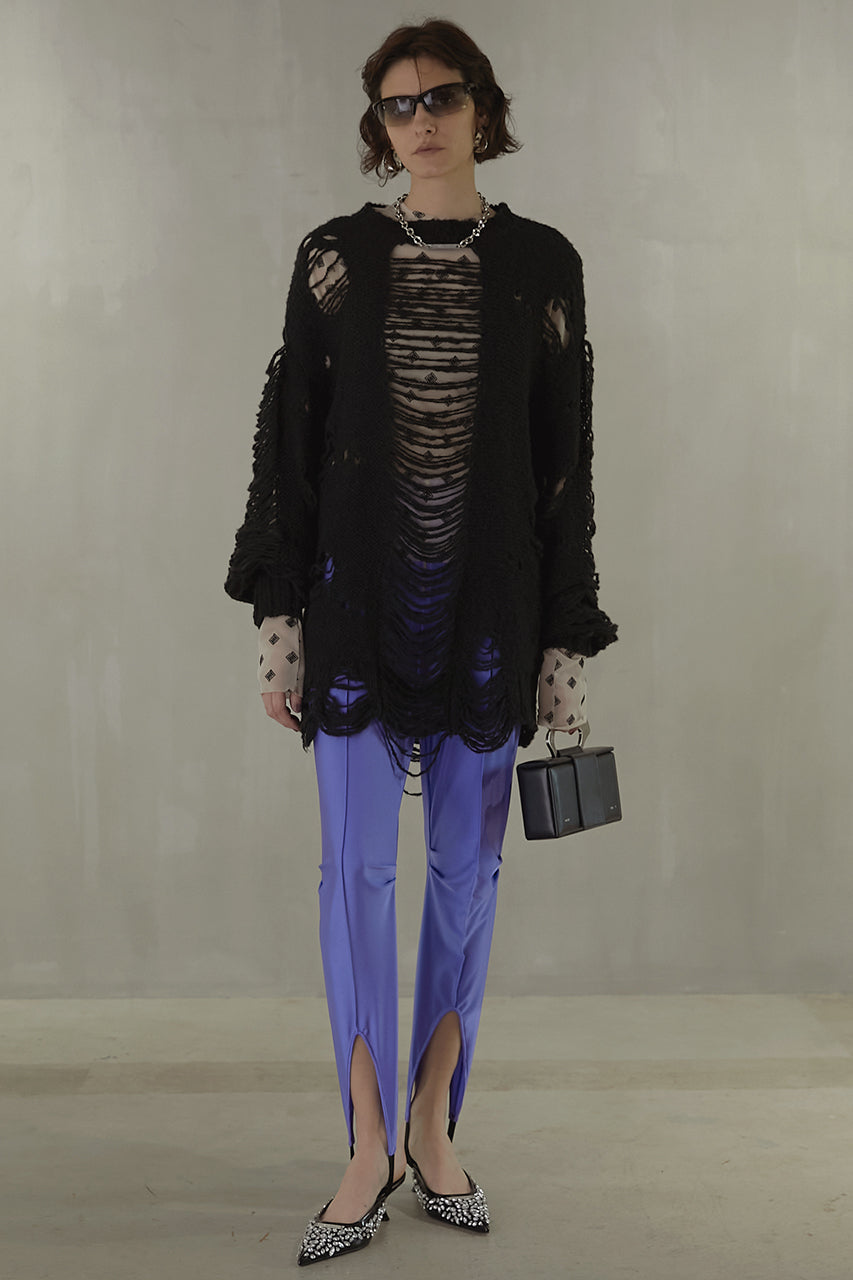 Slash Slit knit