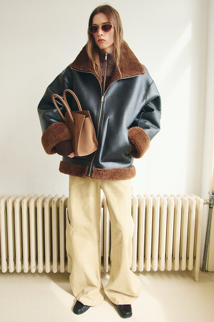 Reversible Stand Collar Jacket - 2026WINTER