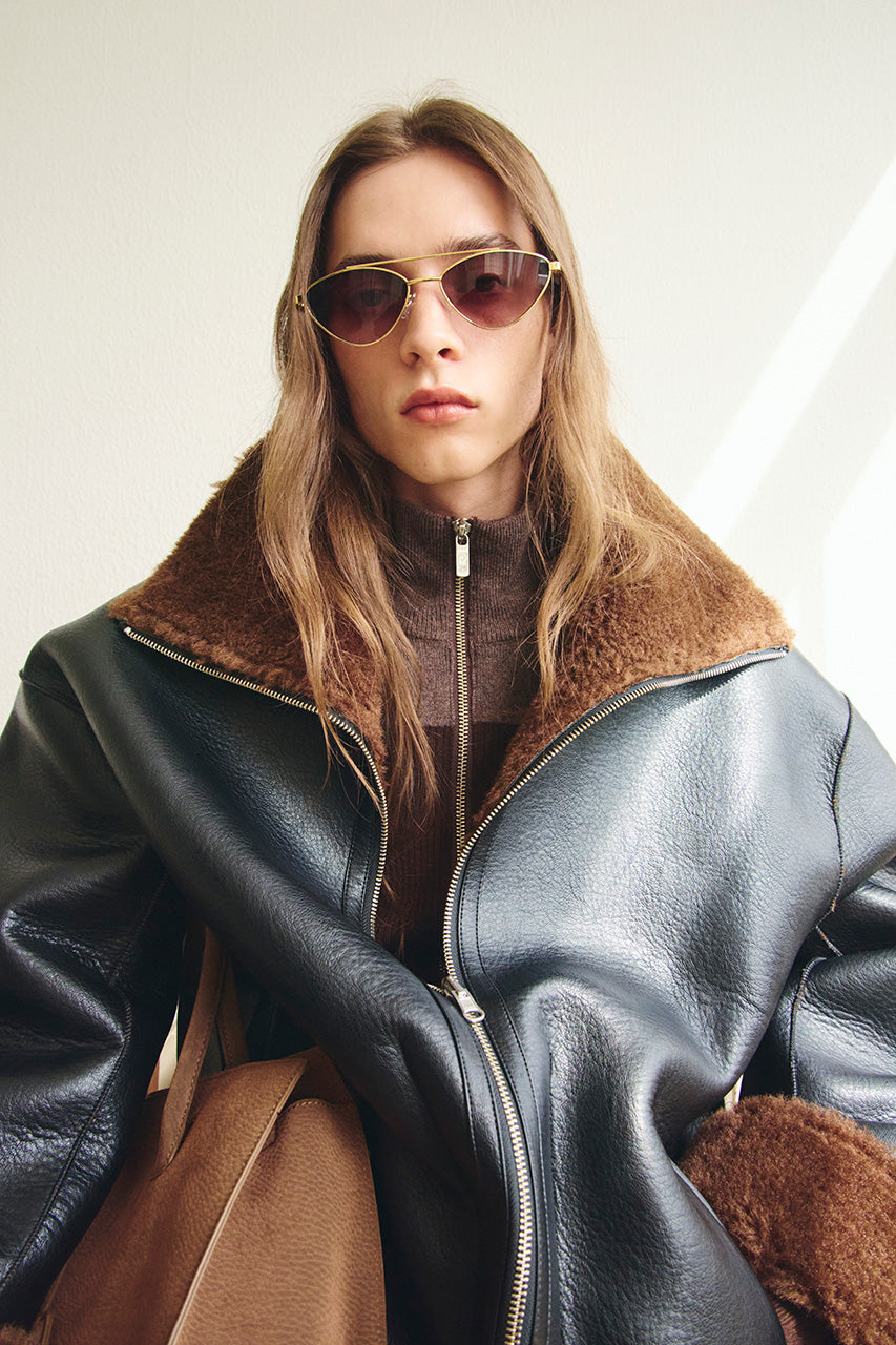 Reversible Stand Collar Jacket - 2026WINTER