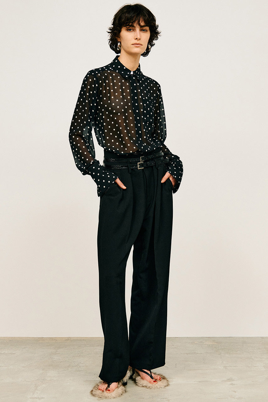 Double Belt Slacks - PRE ORDER