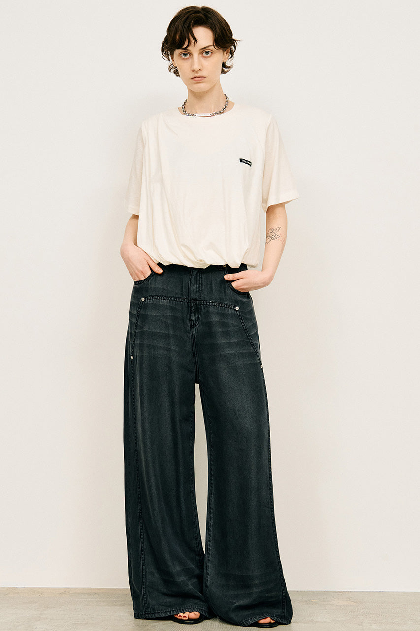 Tencel Denim Wide Pants - 26SUMMER