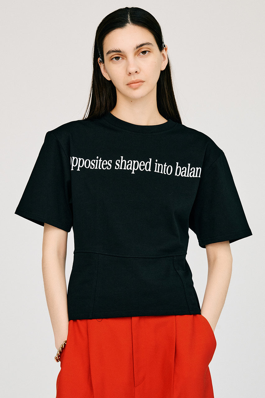 Shoulder Pad Logo T-Shirt - 26SUMMER 2nd
