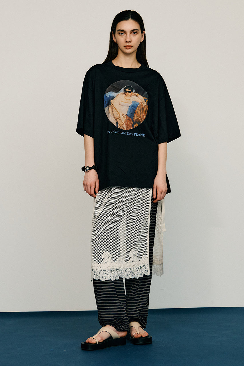 Mesh Lace Wrap Skirt - SALE