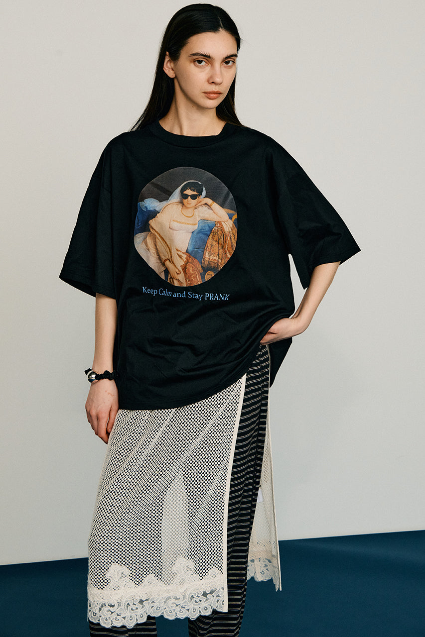 Art Graphic Oversized T-shirt