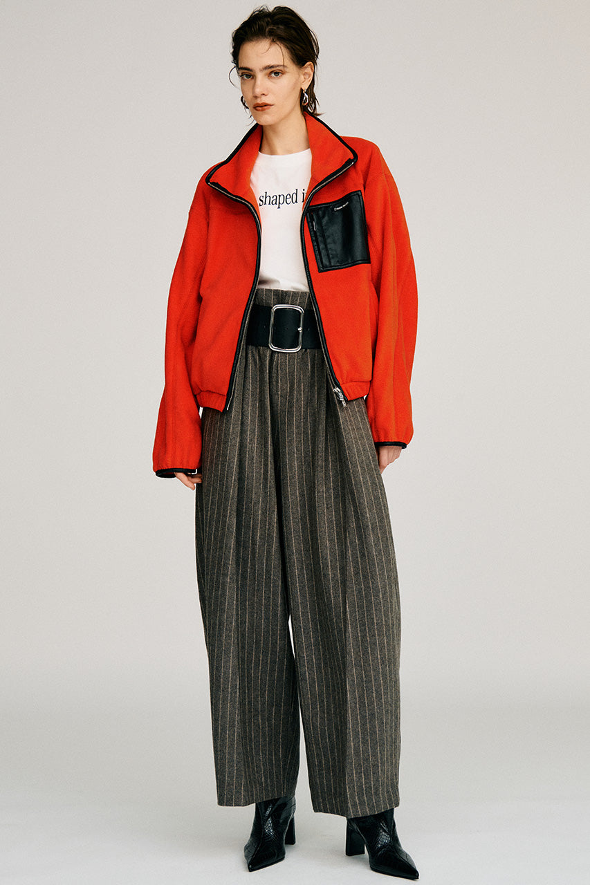 Cropped Fleece Jacket - 2026AUTUMN