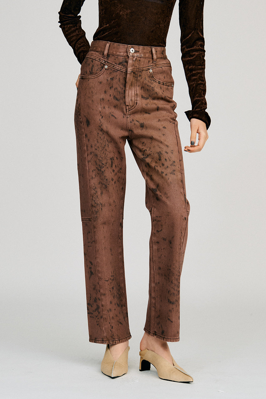Laminate Pattern Pants - 2026AUTUMN