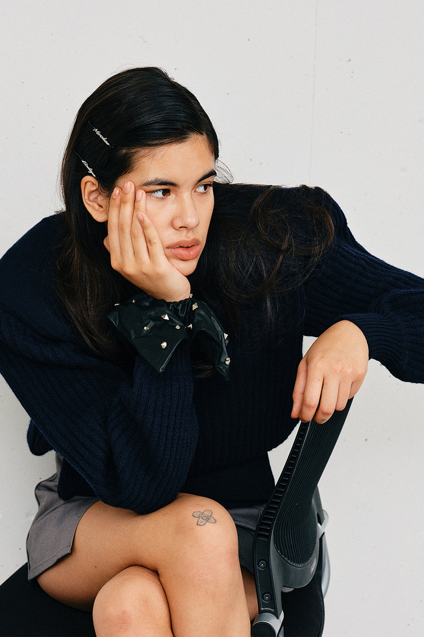 Chatty&Rhinestone Hairpins-4-Piece Set