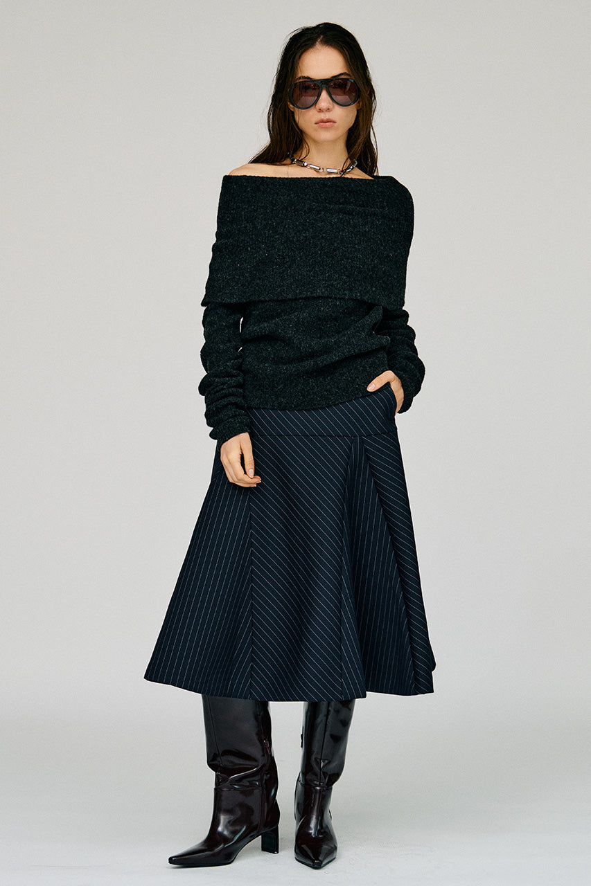 Drape Collar Knit - 2026WINTER